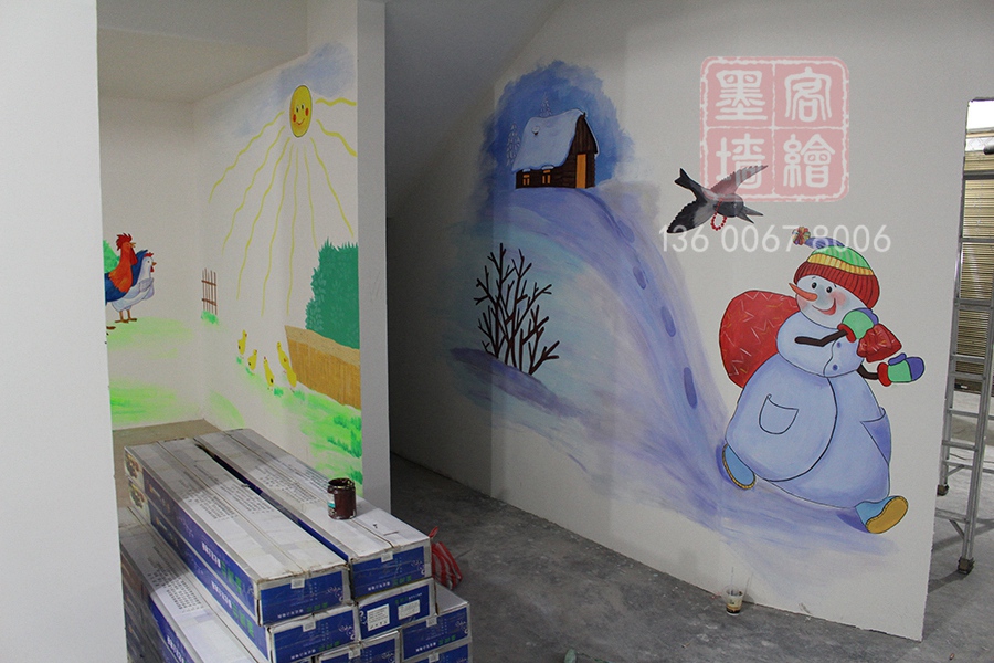 MK_QH35學(xué)校幼兒園墻繪