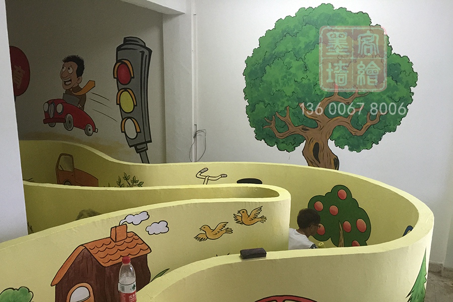 MK_QH45學(xué)校幼兒園墻繪