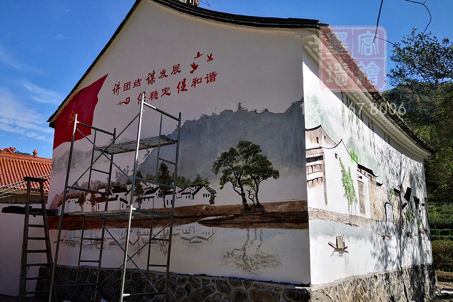 MK_QH147文化墻繪