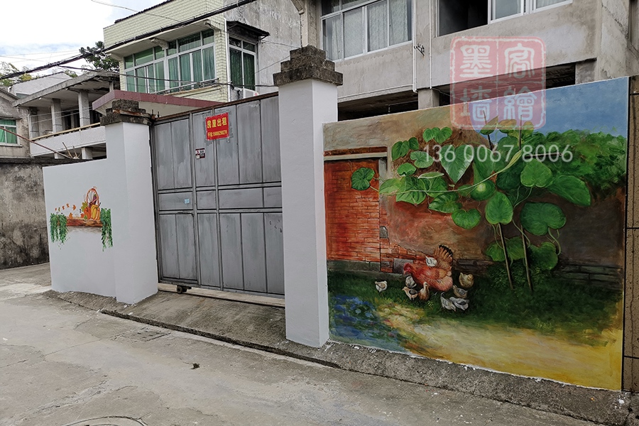 MK_QH214文化墻繪